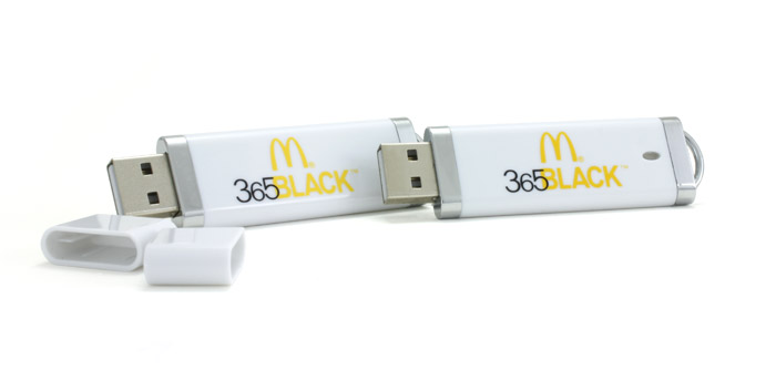 McDonalds Black 365 USB Drive