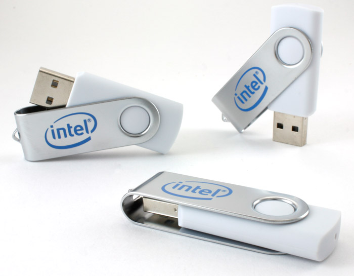 intel's promotional USB drives